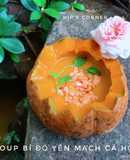 Soup BÍ ĐỎ YẾN MẠCH CÁ HỒI