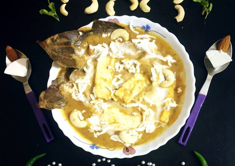 Step-by-Step Guide to Prepare Favorite शाही क्रीमी पनीर #GA4 #Week 17