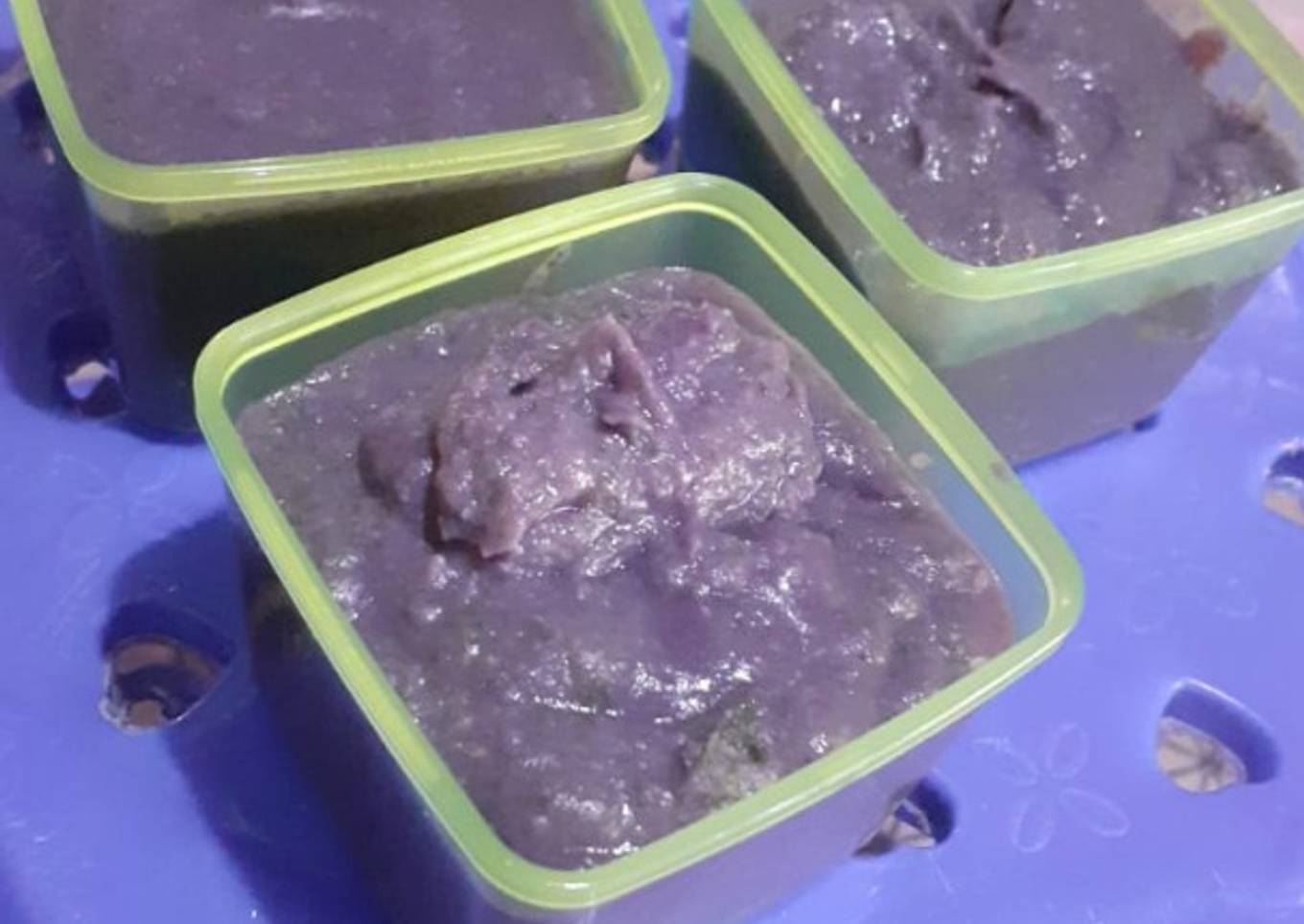 MPASI - UBI UNGU TELUR BEBEK