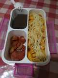 Makaroni with bolognaise sauce n cheese