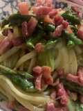 Linguine Asparagi e Pancetta