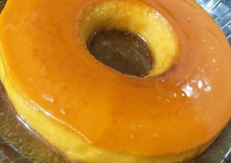 Pudim de leite condensado c/ coco ralado