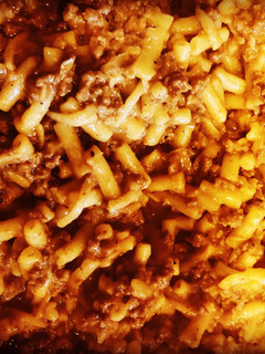 A picture of Cheeseburger Mac N Cheese.