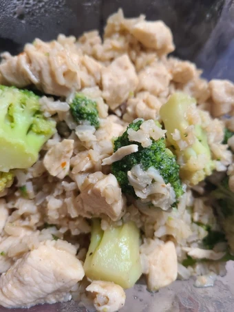 Easy Way Prepare Recipe Oyster Sauce Chicken, Brown Rice, and Broccoli that is Perfect, Delicious}