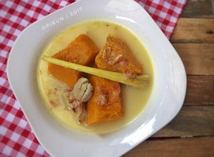 Foto resep Gangan Labu Besantan