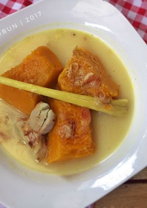 Foto resep Gangan Labu Besantan