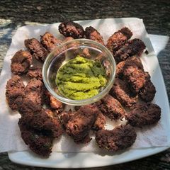 A picture of Mutton Kebabs.