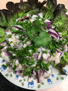 Una foto de 307. Ceviche (entrante pescado)