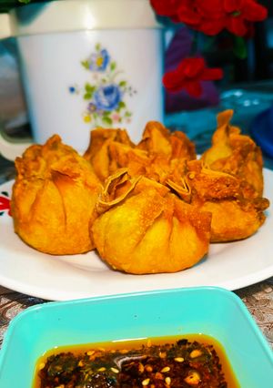 Gambar Wantan Ayam Sayur