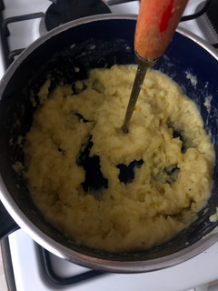 Una foto de Puré de papas 🥔😋