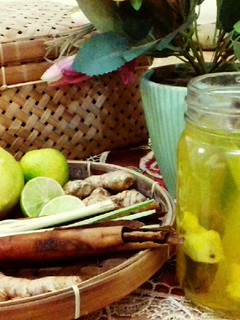 Foto resep Wedang Jahe kunyit.