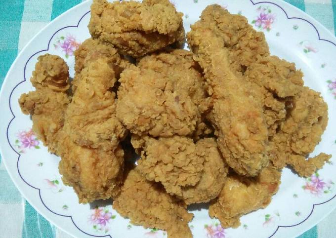 Ayam goreng tepung krispy