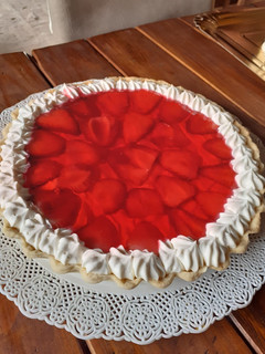 Una foto de 🍓Tarta de frutilla🍓