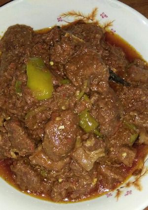 A picture of Cholistani karahi.