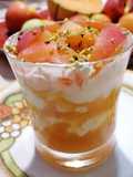 Greek Yogurt, Mascarpone, and Seasonal Fruit Semifreddo