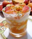Semifreddo yugurt greco, mascarpone e frutta di stagione