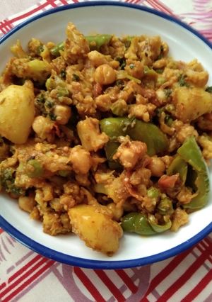 A picture of Chana gobhi.