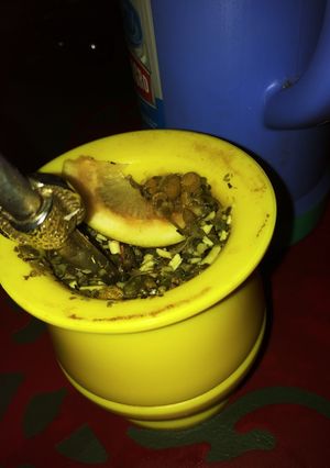 Una foto de Infusión de mate para dormir y relajar