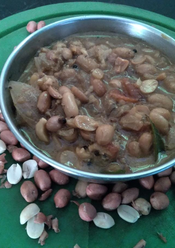 நிலக்கடலை குழம்பு செய்முறை முக்கிய புகைப்படம்