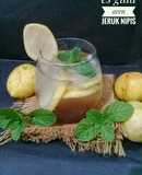 Es Gula Aren Jeruk Nipis