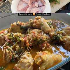 A picture of Asadu Chicken.