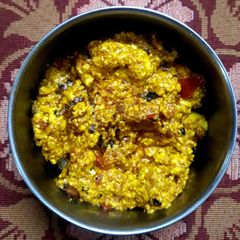 A picture of Paneer bhurji.