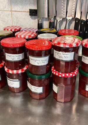 Une photo de Confiture de cerises du jardin