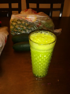 Una foto de Jugo verde