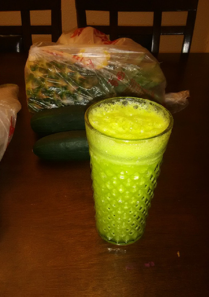 Una foto de Jugo verde