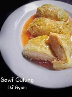 Foto resep Sawi Gulung Isi Ayam