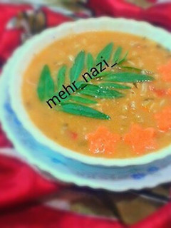 عکسی از دستور سوپ جو مجلسی