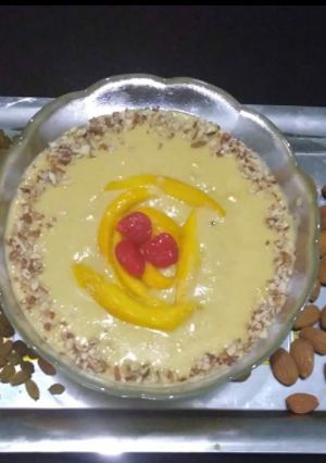 A picture of Mango kheer.