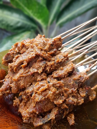Cara Mudah Menyiapkan Resep Sate sapi bumbu jangkep Anti Ribet, Mantap Sekali