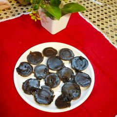 A picture of Eggless Mini Chocolate Lava Cake.