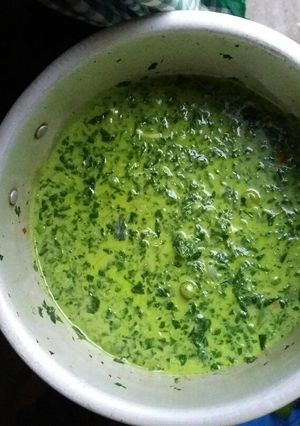 Foto resep Gulai Daun Ubi Tumbuk