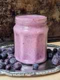 Mi yogur natural enriquecido y casero, con arándanos 🫐 Blueberry yogurt