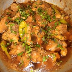 A picture of Chicken instant Karahi.