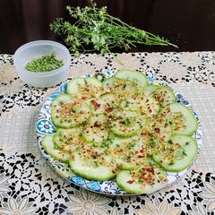 A picture of Cucumber salad.