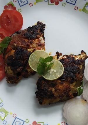 ফিস তন্দুরি (fish tandoori recipe in Bengali) রেসিপির প্রধান ছবি