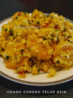 Foto resep Udang Goreng Telur Asin