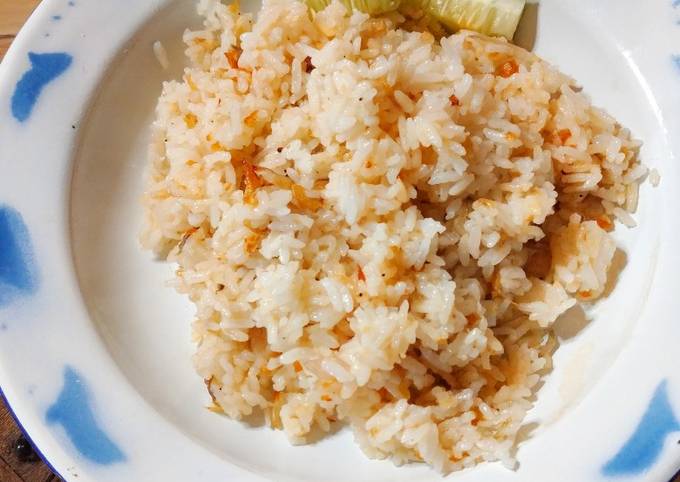 How to Prepare Appetizing Nasi Goreng Kencur Rebon