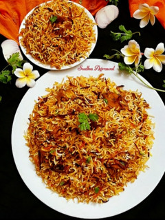 कटहल दम बिरयानी (Kathal dum biryani recipe in hindi) रेसिपी मुख्य फोटो