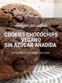 Una foto de Galletas chocochips veganas