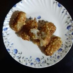 A picture of Sabudana cutlet.