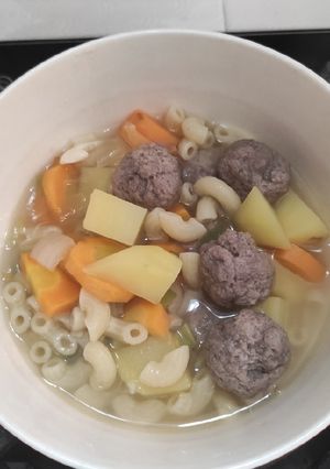 Foto resep Sup Bola-bola Daging