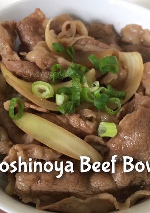 Foto resep Yoshinoya Beef Bowl
