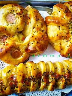 Foto resep Roti sosis empuk & lembut