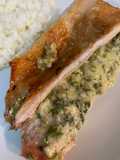 Matambrito de Cerdo al Roquefort