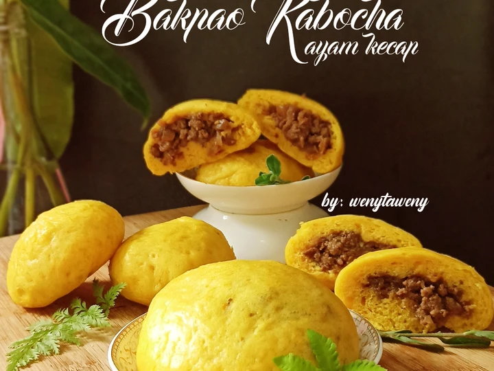 Cara Mudah Membikin Resep Bakpao Kabocha (Labu Kuning) isi Ayam Kecap yang Sempurna Anti Ribet, Bikin Ngiler