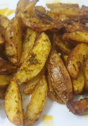 Foto di Patate rustiche cimichurri